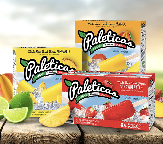 Red Van Creative Packaging for Paleticas in The Woodlands Texas