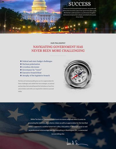 Red Van Creative Website Design - Houston - Territory and Commonwealth